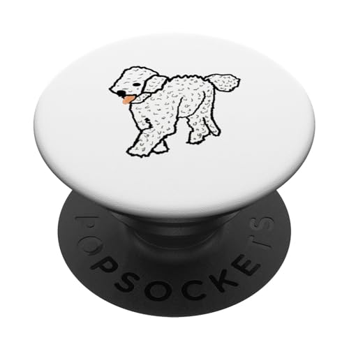Spielzeugpudel PopSockets Klebender PopGrip von Mark Ewbie Designs