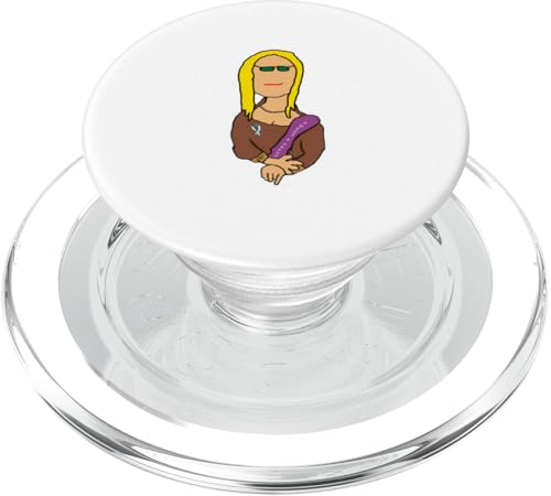Suffragette Mona Lisa PopSockets PopGrip für MagSafe von Mark Ewbie Designs