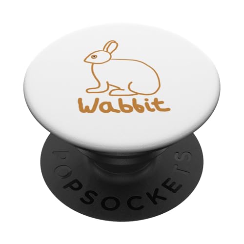 Wabbit Hase PopSockets Klebender PopGrip Wabbit Hase PopSockets Klebender PopGrip von Mark Ewbie Designs