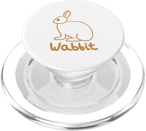 Wabbit Hase PopSockets PopGrip für MagSafe Wabbit Hase PopSockets PopGrip für MagSafe von Mark Ewbie Designs
