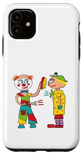 Zirkus-Clowns Hülle für iPhone 11 Zirkus-Clowns Hülle für iPhone 11 von Mark Ewbie Designs