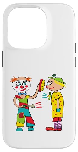Zirkus-Clowns Hülle für iPhone 14 Pro Zirkus-Clowns Hülle für iPhone 14 Pro von Mark Ewbie Designs