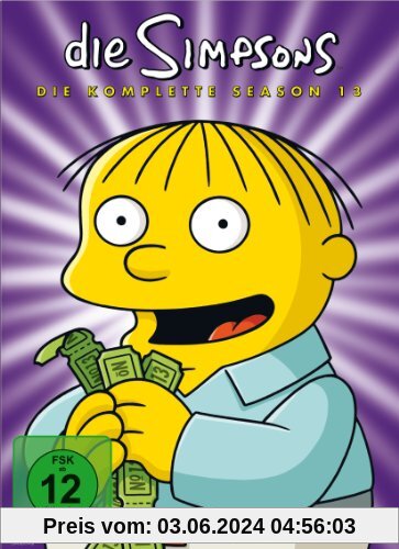 Die Simpsons - Die komplette Season 13 [Collector's Edition] [4 DVDs] von Mark Kirkland