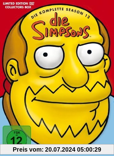 The Simpsons - Die komplette Season 12 (Tiefziehbox, Collector's Edition, 4 DVDs) von Mark Kirkland