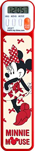 Mark-My-Time 3D Disney Minnie Lesezeichen und Lesetimer, Rot von Mark My Time