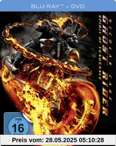 Ghost Rider: Spirit of Vengeance - Steelbook  (+ DVD) [Blu-ray] von Mark Neveldine