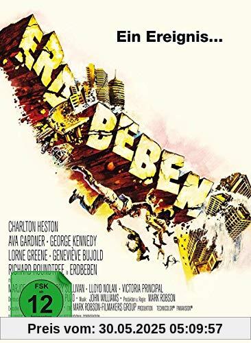 Erdbeben - 3-Disc Mediabook (2 Blu-ray + DVD) von Mark Robson