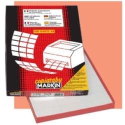 Markin 210C576 Druckeretikett weiß – Druckeretiketten (weiß/Laser/Inkjet), 70 g/m², 101 x 48 mm, 1200 Stück, 100 Blatt von MarkIn