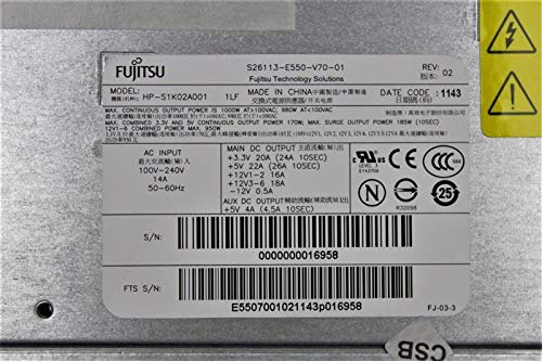 Fujitsu Celsius R570 S26113-E550-V70-01 Netzteil HP-S1K02A001 980 Watt #140918 von Marke: Fujitsu Siemens