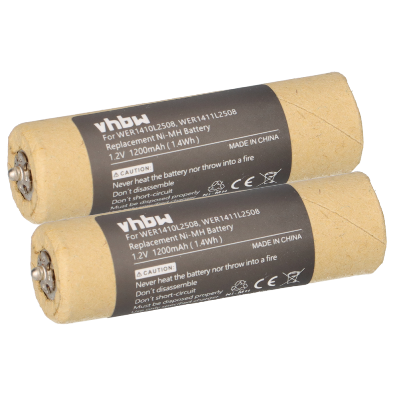 Akku-Set für Panasonic ER1410 ER1411 ER1420 ER1421 ER1424 Akku-Set für Panasonic ER1410 ER1411 ER1420 ER1421 ER1424 von Markenlos