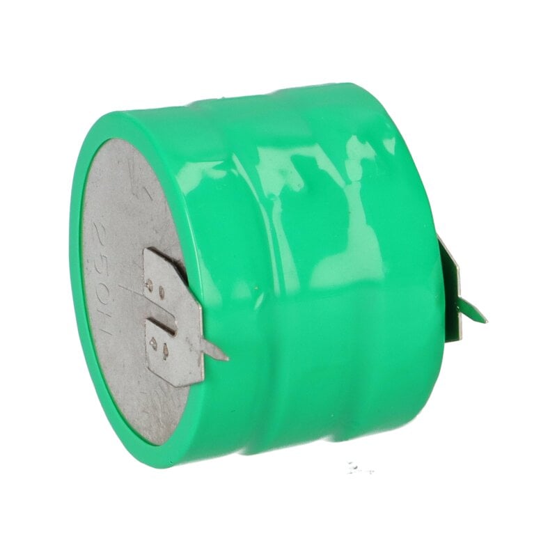 Akku Typ V250H 3,6V 250mAh L1x3 it U Lötfahne NiMH Akku Typ V250H 3,6V 250mAh L1x3 it U Lötfahne NiMH von Markenlos