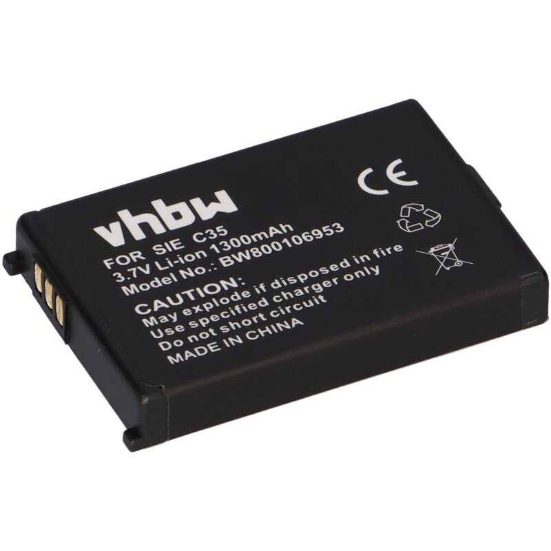 Akku für Siemens C35 C35i M35 M35i S35 S35i 1300mAh Akku für Siemens C35 C35i M35 M35i S35 S35i 1300mAh von Markenlos