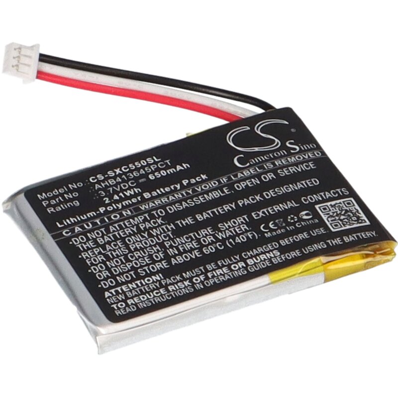 Akku kompatibel Sennheiser PXC 550 AHB413645PCT 650mAh Akku kompatibel Sennheiser PXC 550 AHB413645PCT 650mAh von Markenlos