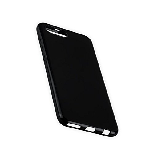 Dark Case Style Silikon TPU Handy Hülle kompatibel mit Huawei Honor View 10 - Cover Case Hülle Schutzhülle Bumper in Schwarz -# von Markenlos