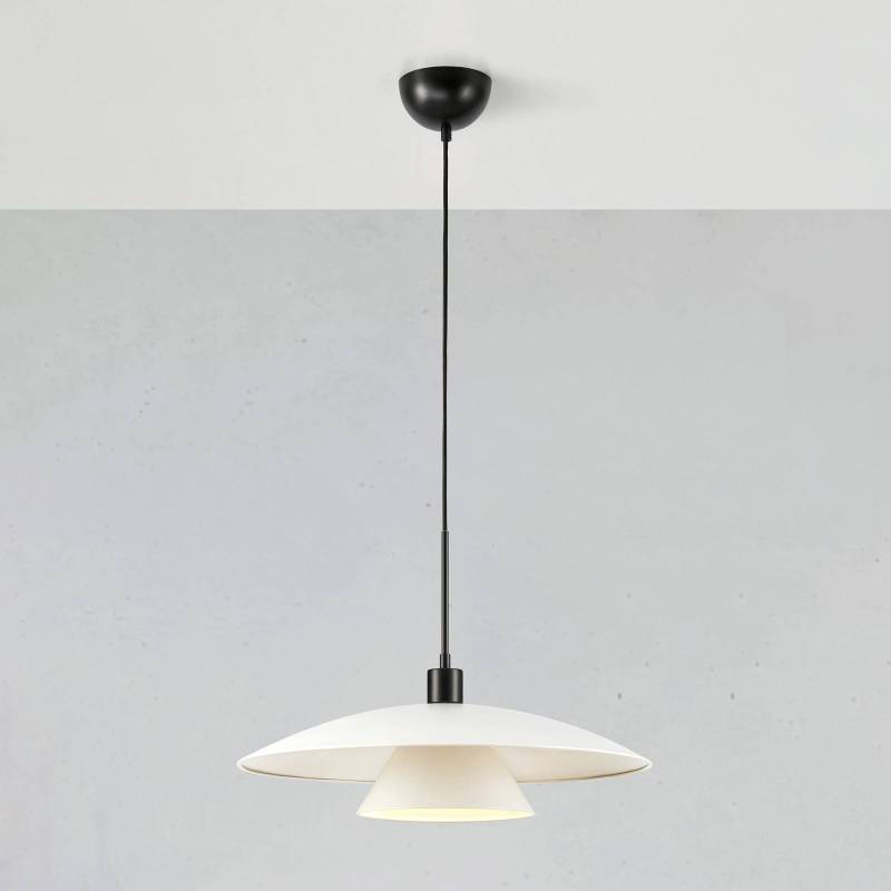 Hängeleuchte Millinge, weiß, Metall, Ø 50 cm von Markslöjd