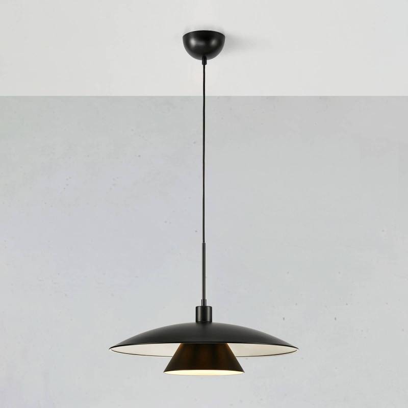 Hängeleuchte Millinge schwarz, Metall, Ø 50 cm von Markslöjd