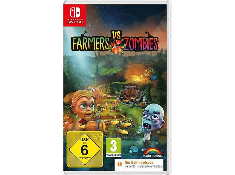 Farmers vs. Zombies - [Nintendo Switch] von Markt+Technik