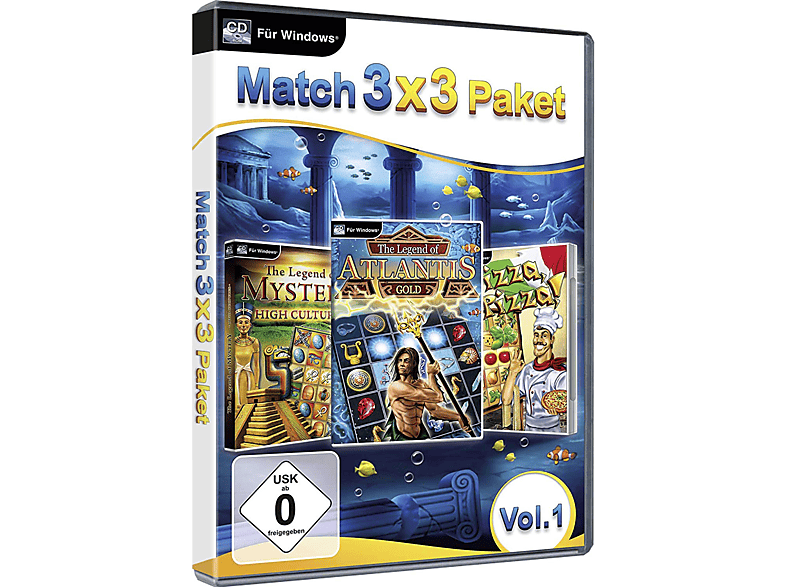 MATCH 3X3 PAKET 1 - [PC] von Markt+Technik