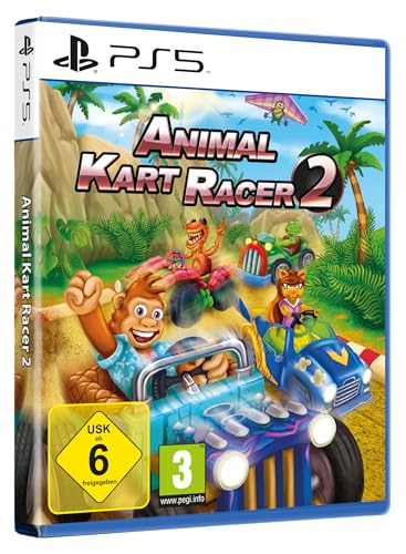Markt + Technik ANIMAL KART RACER 2 - Familien Rennspiel für PS5 von Markt + Technik