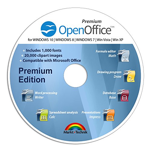 Open Office Special Edition CD DVD 100% kompatibel zu Microsoft® Word® und Excel® von Markt + Technik