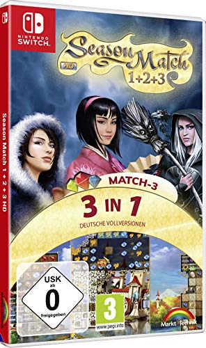 Season Match 1 + 2 + 3 HD Edition - 3 Spiele in einer Box - Nintendo Switch von Markt + Technik