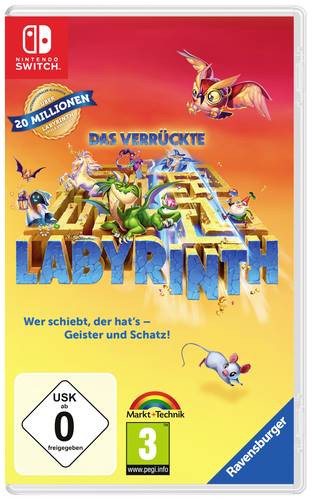 Das verrückte Labyrinth Nintendo Switch USK: 0 von Markt & Technik