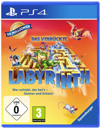 Das verrückte Labyrinth PS4 USK: 0 von Markt & Technik