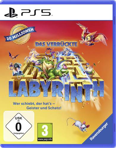 Das verrückte Labyrinth PS5 USK: 0 Das verrückte Labyrinth PS5 USK: 0 von Markt & Technik