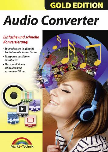 Markt & Technik Audio Converter Vollversion, 1 Lizenz Windows Musik-Software von Markt & Technik