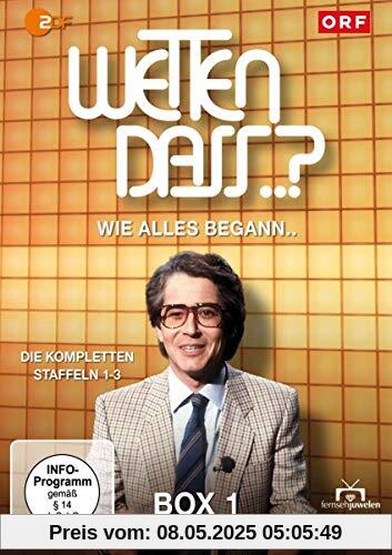 Wetten, dass..? - Wie alles begann.. Die kompletten Staffeln 1-3 [8 DVDs] von Markus Lanz