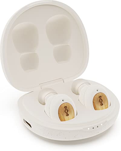 House Of Marley Rebel In-Ear Bluetooth Kopfhörer- Nachhaltig hergestellt, Kabelloses Audio, Wiederaufladbar und mit Touch-Control-Funktion, 30 Stunden Spielzeit mit elegantem und tragbarem Ladecase House Of Marley Rebel In-Ear Bluetooth Kopfhörer- Nachhaltig hergestellt, Kabelloses Audio, Wiederaufladbar und mit Touch-Control-Funktion, 30 Stunden Spielzeit mit elegantem und tragbarem Ladecase von Marley
