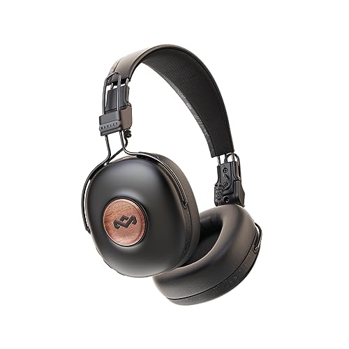Marley Positive Vibration Frequency Over Ear Kopfhörer kabellos Bluetooth - Bluetooth Kopfhörer mit 34h Wiedergabe, Passive Geräuschunterdrückung, Steuerung & Mikrofon, nachhaltiges Material, Black Marley Positive Vibration Frequency Over Ear Kopfhörer kabellos Bluetooth - Bluetooth Kopfhörer mit 34h Wiedergabe, Passive Geräuschunterdrückung, Steuerung & Mikrofon, nachhaltiges Material, Black von Marley