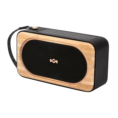 Marley House of Roots Solar Bluetooth Lautsprecher – Kleine tragbare Solar Lautsprecher Bluetooth Box für Reisen & Outdoor, IP67 wasserdicht, 14 Std. Spielzeit - Mini Speaker für Handy, Schwarz Marley House of Roots Solar Bluetooth Lautsprecher – Kleine tragbare Solar Lautsprecher Bluetooth Box für Reisen & Outdoor, IP67 wasserdicht, 14 Std. Spielzeit - Mini Speaker für Handy, Schwarz von Marley