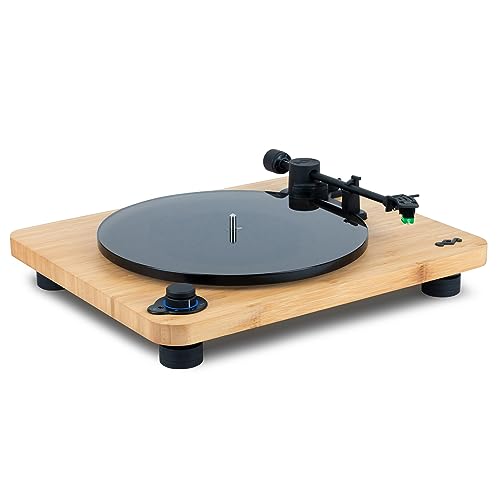 House of Marley Stir It Up Lux Plattenspieler Bluetooth - Nachhaltig gefertigter Vinyl Schallplattenspieler, 33/45 U/min Vinyl Player mit Vorverstärker, Audio-Technica Tonabnehmer, Bambus House of Marley Stir It Up Lux Plattenspieler Bluetooth - Nachhaltig gefertigter Vinyl Schallplattenspieler, 33/45 U/min Vinyl Player mit Vorverstärker, Audio-Technica Tonabnehmer, Bambus von Marley