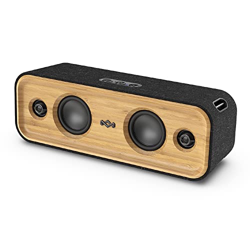 Marley House of Get Together 2 Bluetooth Lautsprecher | Tragbare Bluetooth Box mit 40W Leistung, Bluetooth 5.0, 30m Reichweite & 20h Spielzeit | Bluetooth Speaker aus nachhaltigen Materialien von Marley