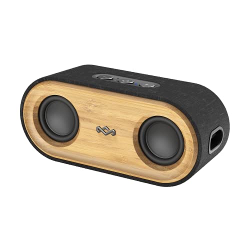 Marley House of Get Together 2 Mini Bluetooth Lautsprecher | Tragbare Bluetooth Box, 20W Leistung, Bluetooth 5.0, 30m Reichweite & 15h Spielzeit | Bluetooth Speaker klein aus nachhaltigen Materialien von Marley