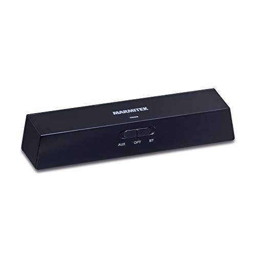 Audio Empfänger und Sender - Marmitek BoomBoom 100 - Bluetooth - 2 in 1 - AAC, aptX & aptX Low Latency - Digitale und analoge Ein- und Ausgänge - Multipair Partymode - 2 Kopfhörer anschließen von Marmitek