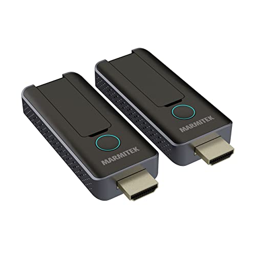 Drathlose HDMI Extender – Marmitek STS1-1080p Full HD – Kabelloses HDMI-Sender – Verbinden Sie Ihren Laptop mit einem Monitor Drathlose HDMI Extender – Marmitek STS1-1080p Full HD – Kabelloses HDMI-Sender – Verbinden Sie Ihren Laptop mit einem Monitor von Marmitek