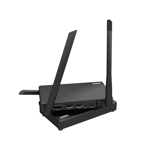 Drathlose HDMI Extender - Marmitek WHE1-1080p Full HD - Flächendeckendes Bereich - Infrarot Rückgabefunktion - USB Tastatur und Maus Unterstützung Drathlose HDMI Extender - Marmitek WHE1-1080p Full HD - Flächendeckendes Bereich - Infrarot Rückgabefunktion - USB Tastatur und Maus Unterstützung von Marmitek