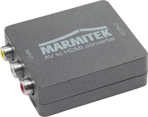 Marmitek AV Konverter [Composite Cinch, SCART - HDMI] 1080 x 720 Pixel Connect AH31 von Marmitek