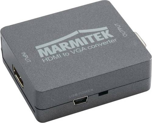 Marmitek AV Konverter [HDMI - VGA, Klinke] 1920 x 1080 Pixel Connect HV15 von Marmitek