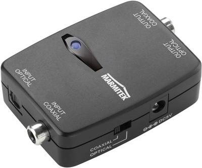Marmitek Connect TC22 - Digitaler Audiokonverter (koaxial/optisch) (08129) von Marmitek