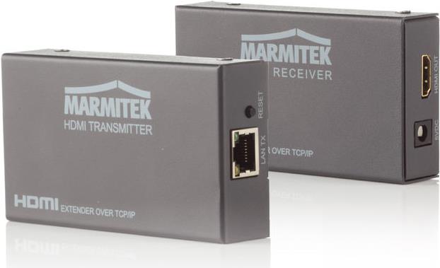 Marmitek HDMI Extender (Verlängerung) über Netzwerkkabel RJ45 MegaView 90 120 m 1920 x 1080 Pixel (08314) von Marmitek