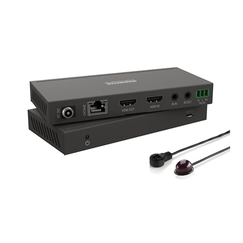 Marmitek HDMI Verlängerung UTP HEU42 - HDMI 2.0-4K Ultra HD - 4K60-120 m - 18 Gbps - PoC (Power Over Cable) - CEC - Infrarot Rückkanal - HDR - HDMI 2.0 - HDCP 2.2 von Marmitek