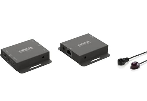 Marmitek HDMI Verlängerung UTP MegaView 67 Pro - über 1 CAT 5e/6 Kabel - Full HD - 70m - 1080P - POC (Power over Cable) Schauen Sie Ihren HD-Content anderswo auf Ihrem Fernseher - HDMI Extender von Marmitek