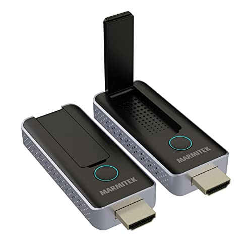 Marmitek HDMI Wireless Präsentation STS2 – Kabellose Powerpoint Präsentation - AirPlay und Miracast - Plug & Play - USB-C - 1080p - HDMI Funkübertragung - Erweiterbar auf bis zu 20 Präsentatoren Marmitek HDMI Wireless Präsentation STS2 – Kabellose Powerpoint Präsentation - AirPlay und Miracast - Plug & Play - USB-C - 1080p - HDMI Funkübertragung - Erweiterbar auf bis zu 20 Präsentatoren von Marmitek