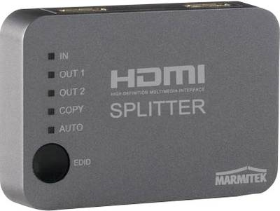 Marmitek Split 312 UHD - Video-/Audio-Splitter - 2 x HDMI - Desktop Marmitek Split 312 UHD - Video-/Audio-Splitter - 2 x HDMI - Desktop von Marmitek