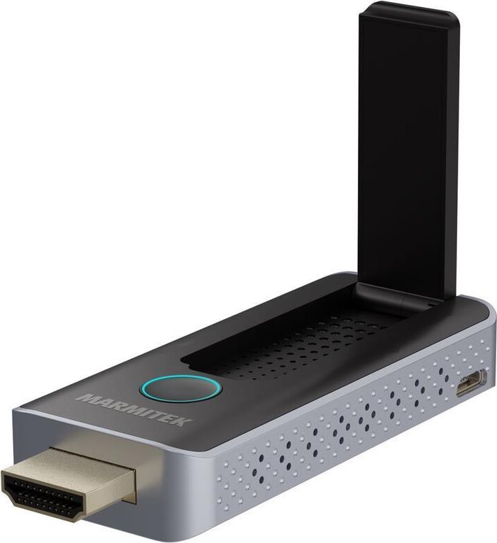 Marmitek Stream S2 Pro Kabelloses Präsentationssystem HDMI Dongle (08391) von Marmitek