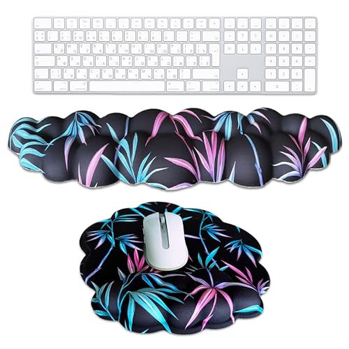 Cloud Handgelenkauflage Tastatur und Mauspad Set | Cloud-Tastatur Handgelenkauflage für Gaming | Handgelenkauflage für Computertastatur | Handgelenkpolster für Tastatur | Cloud-Mauspad | niedliches Cloud Handgelenkauflage Tastatur und Mauspad Set | Cloud-Tastatur Handgelenkauflage für Gaming | Handgelenkauflage für Computertastatur | Handgelenkpolster für Tastatur | Cloud-Mauspad | niedliches von Marocoa