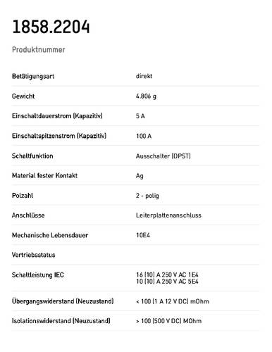 Marquardt 1858.2204 Wippschalter 250 V/AC 16A 1 x Aus/Ein IP40 rastend 1St. von Marquardt